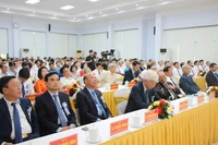 Các đại biểu dự lễ kỷ niệm 70 năm thành lập Công ty Than Hòn Gai-TKV.