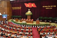 Quy hoạch Ban Chấp hành Trung ương Đảng khóa XIV nhiệm kỳ 2026-2031 là một trong những nội dung được thảo luận, cho ý kiến tại Hội nghị lần thứ tám Ban Chấp hành Trung ương Đảng khóa XIII. Ảnh | ĐĂNG KHOA