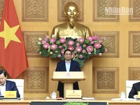 Thủ tướng Phạm Minh Chính dự và chủ trì cuộc họp.