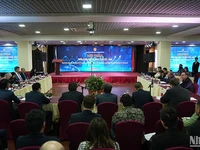 Hội thảo “Triển vọng hợp tác kinh tế số Việt Nam-Liên bang Nga”. (Ảnh: XUÂN HƯNG)