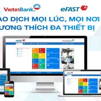  Dịch vụ tài chính ngân hàng Vietinbank