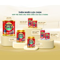 Sản phẩm dinh dưỡng cho trẻ em Nutifood GrowPLUS+