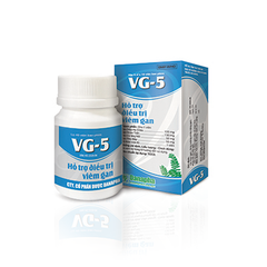 VG5 - Giải pháp hỗ trợ điều trị bệnh gan từ thiên nhiên