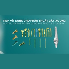 Nẹp dùng cho phẫu thuật chấn thương chỉnh hình Arsenio