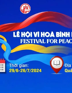 [Infographic] Lịch tổ chức các hoạt động Lễ hội Vì hòa bình 2024