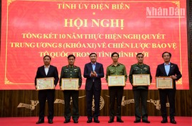 Tổng kết 10 năm thực hiện chiến lược bảo vệ Tổ quốc trong tình hình mới ở Điện Biên