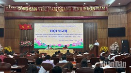 Đại biểu hội đồng nhân dân hai cấp tỉnh-huyện ở Điện Biên trao đổi kinh nghiệm hoạt động