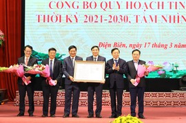 Điện Biên công bố quy hoạch tỉnh, thời kỳ 2021-2030, tầm nhìn đến năm 2050