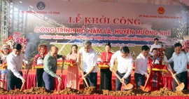 Khởi công xây dựng hồ chứa nước Nậm Là tại huyện cực tây của Tổ quốc