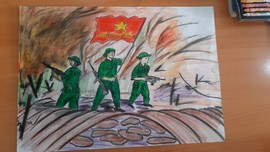 Hơn 42 nghìn tác phẩm tham dự cuộc thi vẽ tranh về Chiến thắng Điện Biên Phủ 