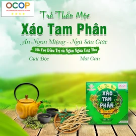 Trà thảo mộc xáo tam phân Khánh Hòa POMTea (túi lọc) 