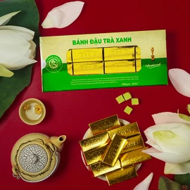 Bánh đậu trà xanh Rồng Vàng Hoàng Gia