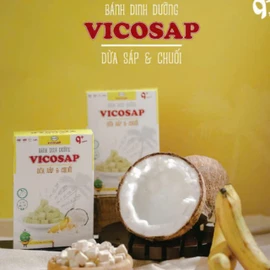 Bánh VICOSAP dừa sáp và chuối 