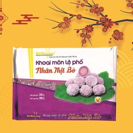 Khoai môn Lệ phố nhân thịt bò