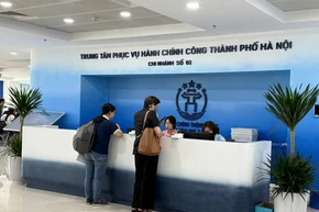 Chi nhánh số 1, Trung tâm Phục vụ hành chính công tại số 258 Võ Chí Công, phường Xuân La, quận Tây Hồ (Hà Nội).