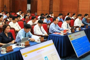 Đại biểu hội đồng nhân dân tỉnh Điện Biên tại kỳ họp lần thứ 20.