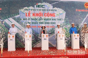 Dự án nhà ở thuộc Khu thiết chế công đoàn tỉnh Bình Định với mục tiêu xây dựng khu nhà ở dành riêng cho công nhân, đoàn viên công đoàn, người lao động đang làm việc trong các khu công nghiệp.