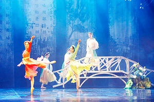 Vở ballet Kiều do biên đạo múa Tuyết Minh xây dựng, gây tiếng vang trong năm 2020.