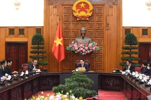 Thủ tướng Phạm Minh Chính tiếp lãnh đạo hai tập đoàn SCG (Thái Lan) và Amata Việt Nam.