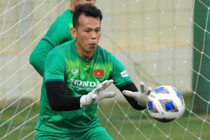 Bùi Tấn Trường được triệu tập trở lại đội tuyển Việt Nam. (Ảnh: VFF)
