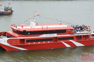 Chính thức khai trương tuyến du lịch đường thủy Đà Nẵng-Lý Sơn.