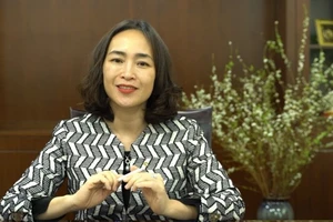 Bà Nguyễn Thị Kim Oanh, Phó Tổng Giám đốc Vietcombank.