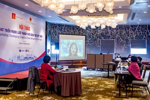 Hội thảo phát triển mạng lưới thành phố sáng tạo diễn ra ngày 21/12/2021 tại Hà Nội.