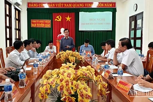 Cuộc họp giao ban báo chí tháng 11/2023 do Ban Tuyên giáo Tỉnh ủy Bình Thuận, Sở Thông tin và Truyền thông và Hội Nhà báo Việt Nam tỉnh Bình Thuận tổ chức.