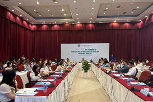 Toàn cảnh Hội thảo Xúc tiến đầu tư trong lĩnh vực chế biến, xuất khẩu nông sản tỉnh Bà Rịa-Vũng Tàu.