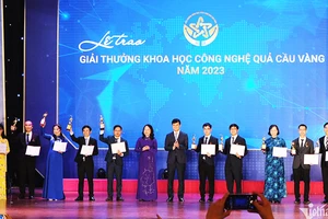 Trao giải thưởng công nghệ “Quả cầu vàng năm 2023”