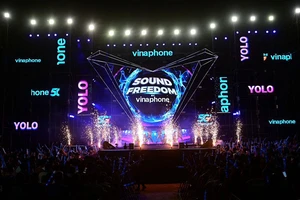 Sound Freedom by VinaPhone được tổ chức với quy mô đầu tư hoành tráng.