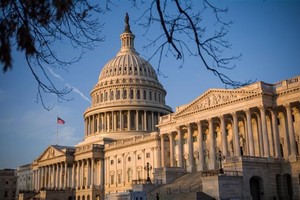 Tòa nhà Quốc hội Mỹ ở Washington, DC. (Ảnh: AFP/TTXVN)