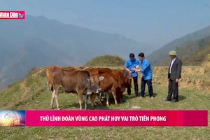 Thủ lĩnh đoàn vùng cao phát huy vai trò tiên phong