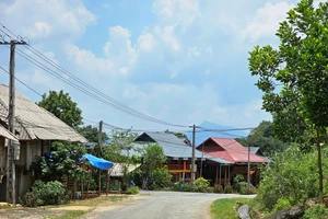 Một góc khu dân cư ở xã Thành Sơn, huyện Bá Thước, tỉnh Thanh Hóa.