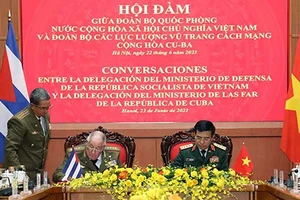 Việt Nam và Cuba thường xuyên duy trì tiếp xúc các cấp. (Ảnh PRENSA LATINA)
