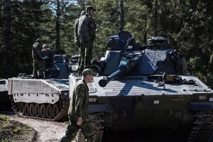 Thụy Điển đã tăng chi tiêu quân sự lên hơn 30% trong năm 2022. (Ảnh: Les Echos/VOV)