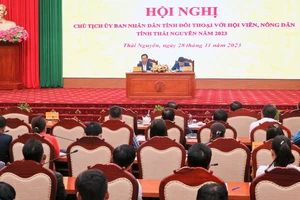 Cuộc đối thoại của Chủ tịch Ủy ban nhân dân tỉnh Thái Nguyên với nông dân được chuẩn bị kỹ lưỡng.