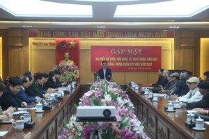 Quang cảnh buổi gặp mặt.