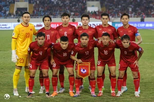 Đội tuyển Việt Nam trong tháng 11/2023. (Ảnh: VFF)