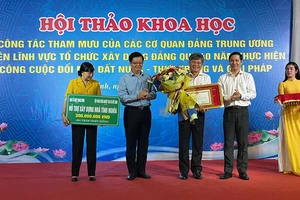 Nâng cao hiệu quả công tác tham mưu về tổ chức xây dựng Đảng trong giai đoạn mới