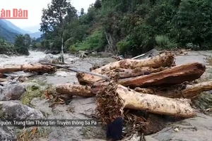 [Video] Lũ ống bất ngờ tại Sa Pa, 7 người chết và mất tích