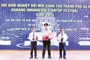 Mực thực vật đoạt Giải nhì Cuộc thi Khởi nghiệp đổi mới sáng tạo thành phố Đà Nẵng. 