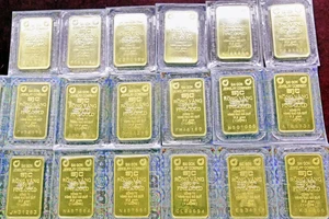 12.300 lượng vàng miếng SJC đã được Ngân hàng Nhà nước Việt Nam đấu thầu bán thành công.
