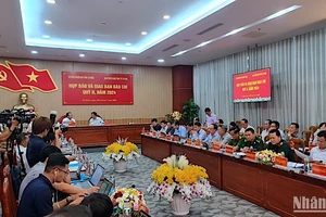 Họp báo giao ban báo chí quý 2 năm 2024, do Uỷ ban nhân dân tỉnh phối hợp Ban Tuyên giáo Tỉnh ủy Cà Mau tổ chức vào chiều 23/7.