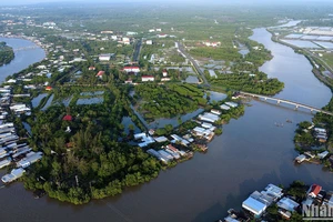 Một góc trung tâm huyện Ngọc Hiển ngày nay, quê hương mang tên người anh hùng trong cuộc Khởi nghĩa Hòn Khoai tại Cà Mau cách nay 84 năm. 