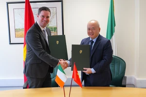 Lễ ký kết Biên bản ghi nhớ về tăng cường hợp tác trong lĩnh vực phát triển hợp tác xã và doanh nghiệp nông nghiệp Việt Nam - Ireland.