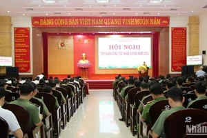 Quang cảnh Hội nghị tập huấn công tác nhân quyền năm 2024 tại Nghệ An. (Ảnh: Ban tổ chức)