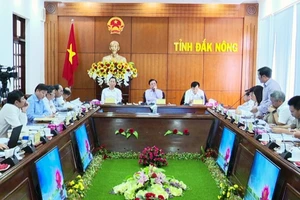 Bộ trưởng Nông nghiệp và Phát triển Nông thôn Lê Minh Hoan làm việc với tỉnh Đắk Nông về một số vấn đề trọng tâm để phát triển kinh tế nông nghiệp trong vùng.