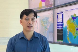 Ông Nguyễn Văn Hưởng Trưởng phòng Dự báo thời tiết Trung tâm Dự báo khí tượng thủy văn quốc gia.