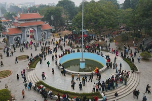 Với nét đặc sắc riêng có, hội Lim tại Bắc Ninh thu hút đông đảo du khách tham dự.